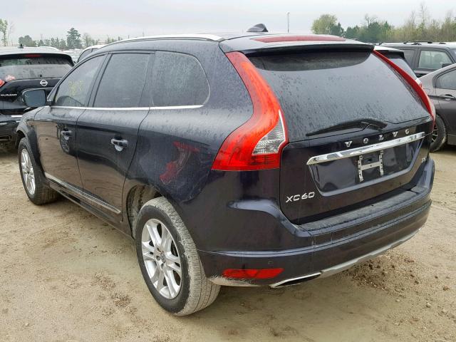 YV440MDK0G2903071 - 2016 VOLVO XC60 T5 BLACK photo 3