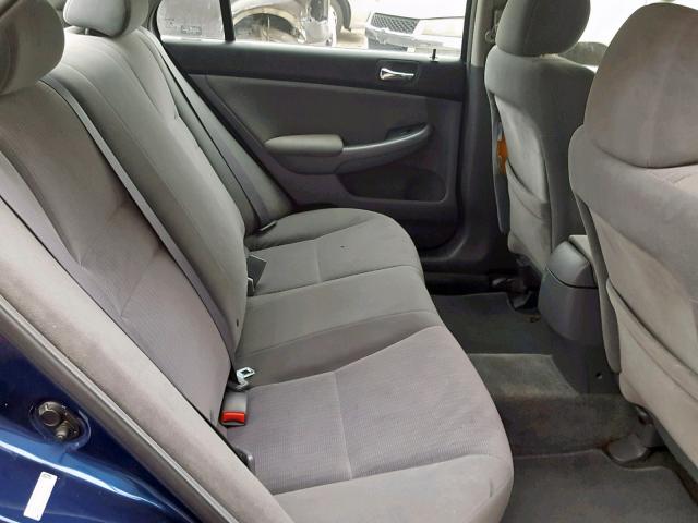 1HGCM561X5A131406 - 2005 HONDA ACCORD DX BLUE photo 6