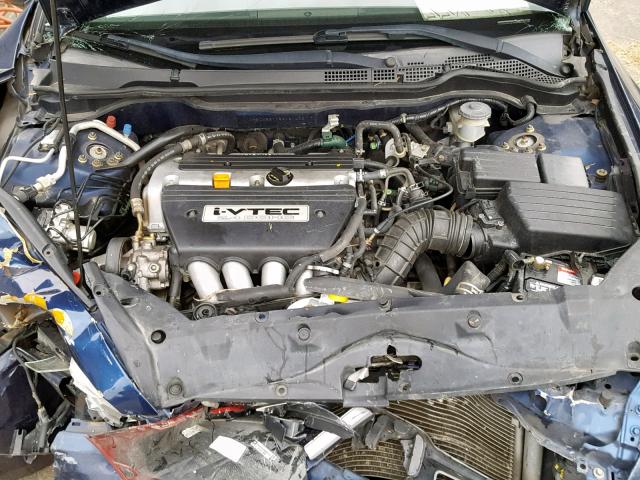 1HGCM561X5A131406 - 2005 HONDA ACCORD DX BLUE photo 7