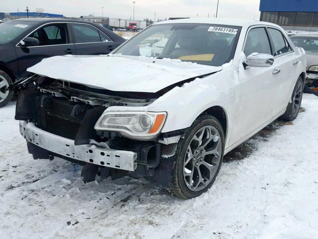 2C3CCAET7DH545793 - 2013 CHRYSLER 300C WHITE photo 2