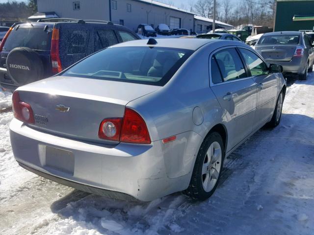 1G1ZB5E03CF242783 - 2012 CHEVROLET MALIBU LS ვერცხლისფერი ფოტო 4