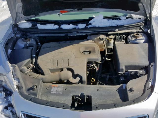 1G1ZB5E03CF242783 - 2012 CHEVROLET MALIBU LS ვერცხლისფერი ფოტო 7