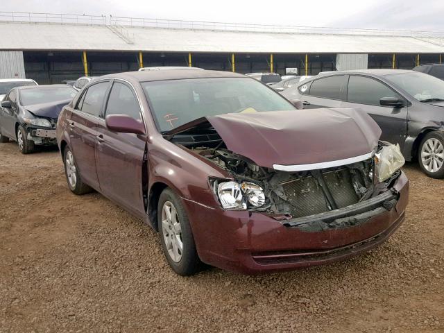 4T1BK36B46U121818 - 2006 TOYOTA AVALON BURGUNDY photo 1