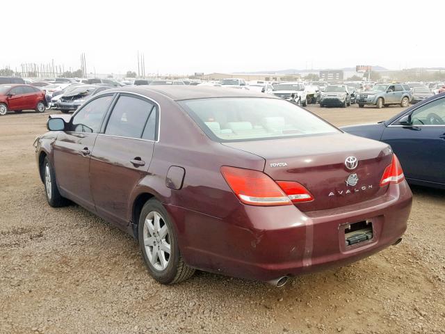 4T1BK36B46U121818 - 2006 TOYOTA AVALON BURGUNDY photo 3