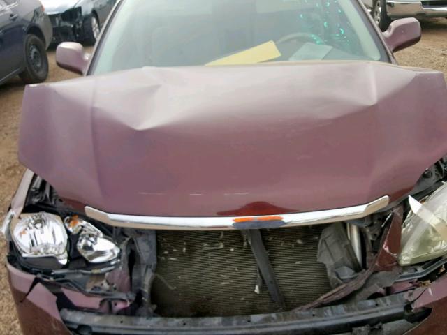 4T1BK36B46U121818 - 2006 TOYOTA AVALON BURGUNDY photo 7