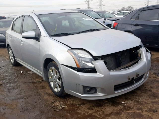 3N1AB6APXAL634274 - 2010 NISSAN SENTRA 2.0 SILVER photo 1