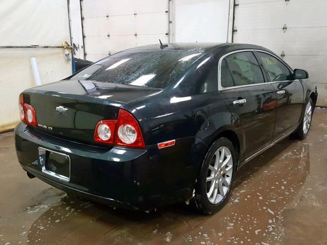 1G1ZE5EB0AF242780 - 2010 CHEVROLET MALIBU LTZ შავი ფოტო 4