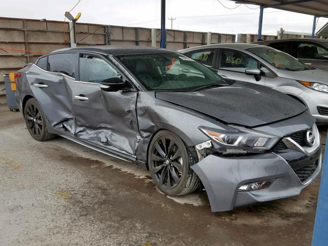 1N4AA6AP0HC420664 - 2017 NISSAN MAXIMA 3.5 GRAY photo 1