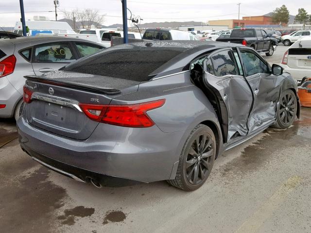 1N4AA6AP0HC420664 - 2017 NISSAN MAXIMA 3.5 GRAY photo 4