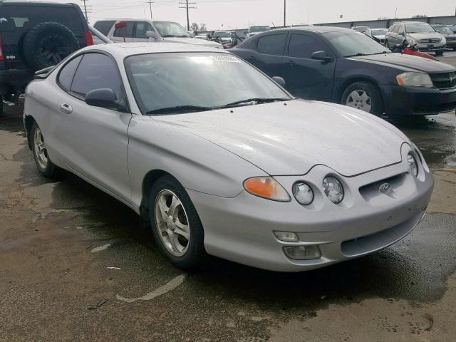 KMHJG35F51U219458 - 2001 HYUNDAI TIBURON SILVER photo 1