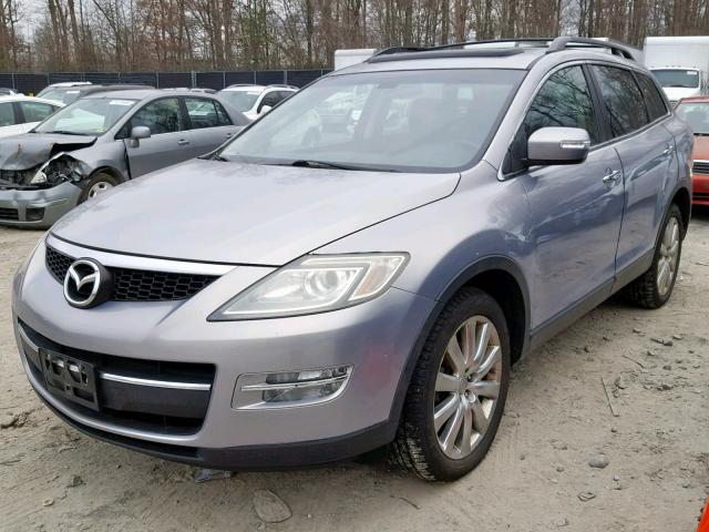 JM3TB38C470110090 - 2007 MAZDA CX-9 GRAY photo 2