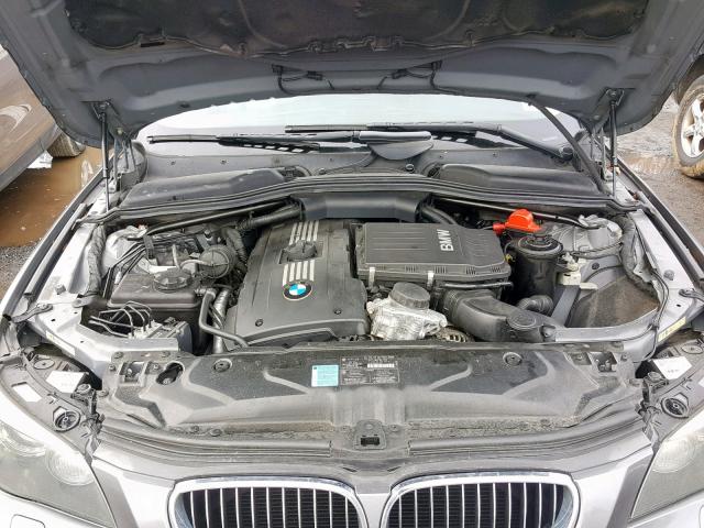 WBANV93598CZ62159 - 2008 BMW 535 XI GRAY photo 7