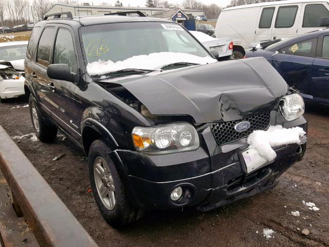 1FMYU59H87KA75973 - 2007 FORD ESCAPE HEV BLACK photo 1