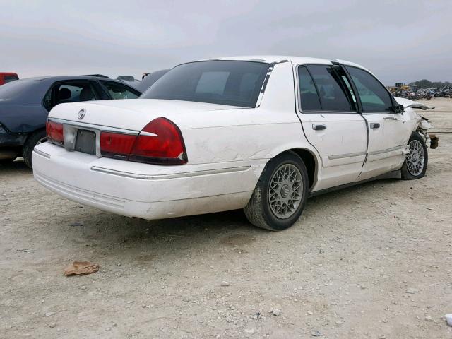 2MEFM74W62X652923 - 2002 MERCURY GRAND MARQ WHITE photo 4