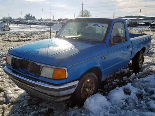 1FTCR10A2RPC29012 - 1994 FORD RANGER BLUE photo 2