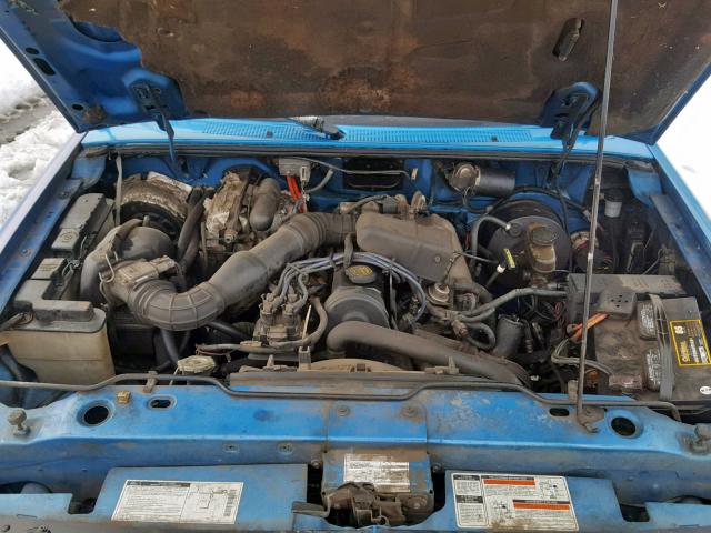 1FTCR10A2RPC29012 - 1994 FORD RANGER BLUE photo 7