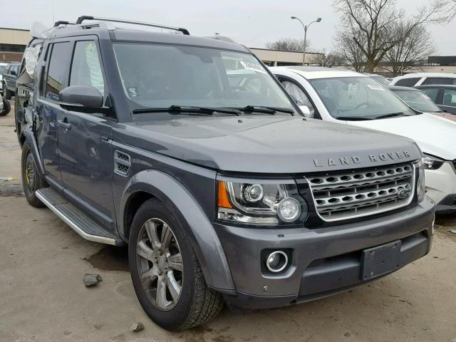 SALAG2V65GA802291 - 2016 LAND ROVER LR4 HSE GRAY photo 1