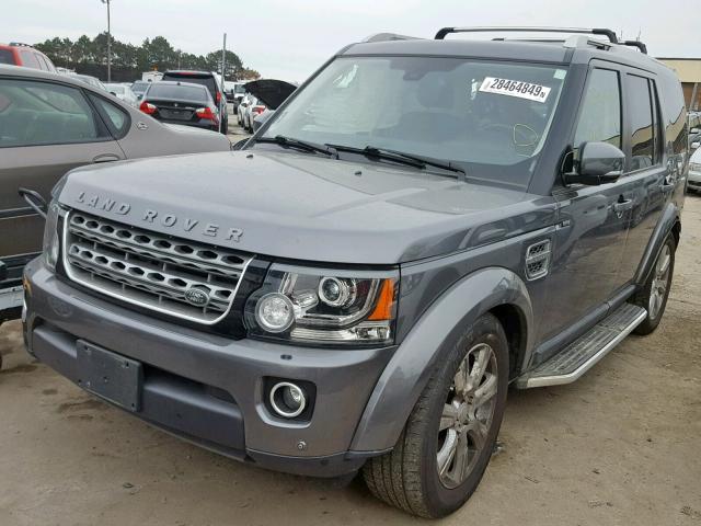 SALAG2V65GA802291 - 2016 LAND ROVER LR4 HSE GRAY photo 2