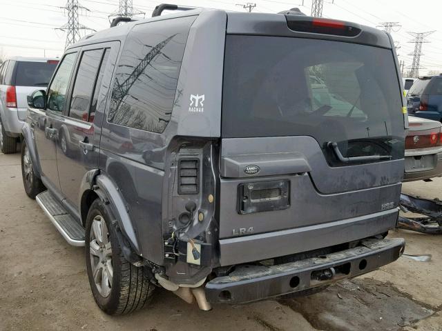 SALAG2V65GA802291 - 2016 LAND ROVER LR4 HSE GRAY photo 3