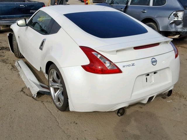 JN1AZ4EH7CM560386 - 2012 NISSAN 370Z BASE WHITE photo 3