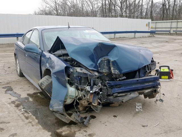 2G2WP522851243346 - 2005 PONTIAC GRAND PRIX BLUE photo 1