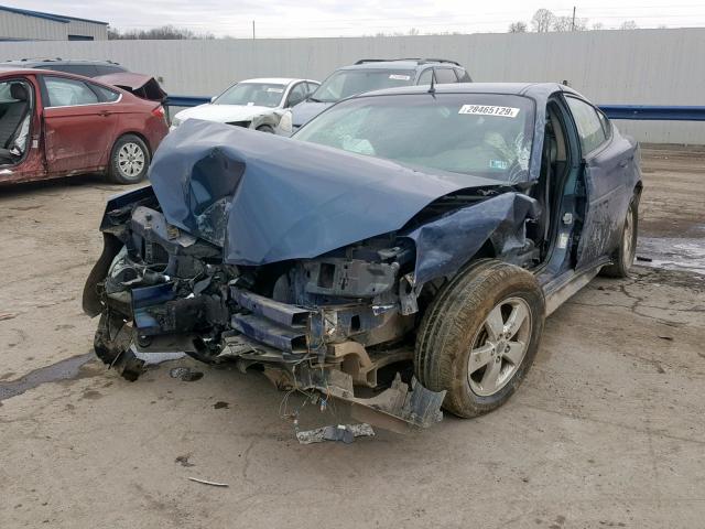 2G2WP522851243346 - 2005 PONTIAC GRAND PRIX BLUE photo 2