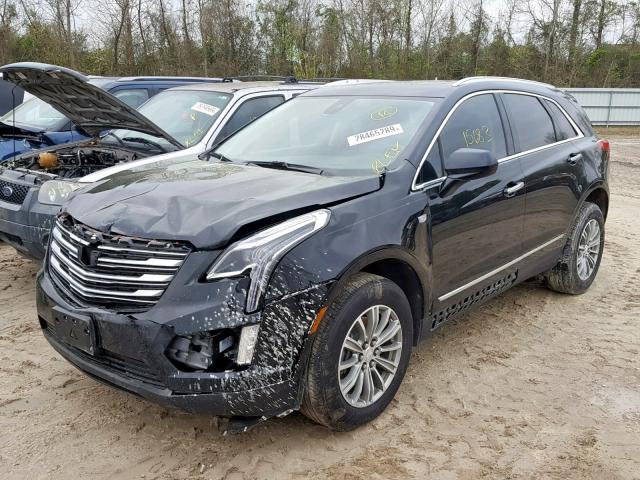 1GYKNCRS4JZ186911 - 2018 CADILLAC XT5 LUXURY BLACK photo 2