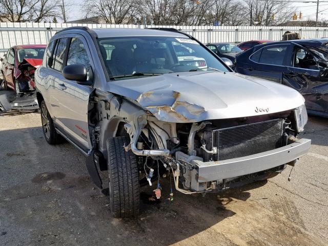 1C4NJCBB0GD785349 - 2016 JEEP COMPASS SP 银色 照片 1