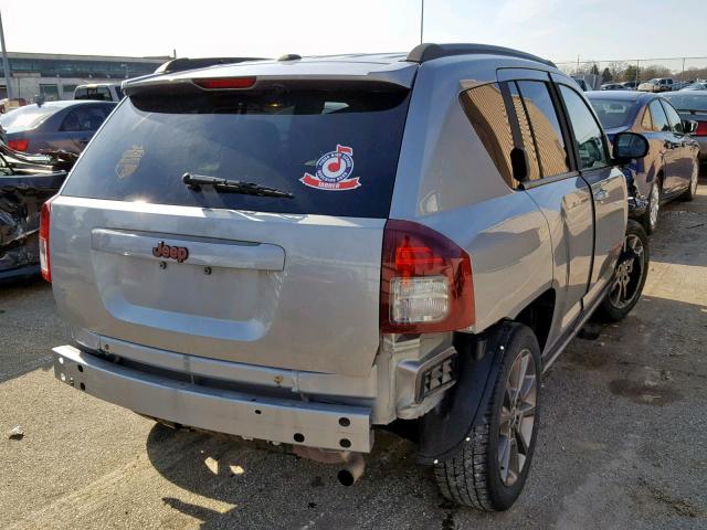 1C4NJCBB0GD785349 - 2016 JEEP COMPASS SP 银色 照片 4