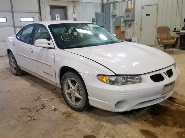 1G2WK52J21F168720 - 2001 PONTIAC GRAND PRIX WHITE photo 1