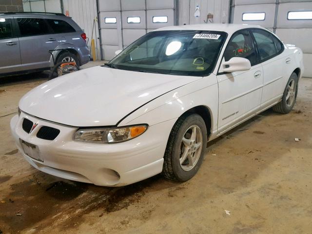 1G2WK52J21F168720 - 2001 PONTIAC GRAND PRIX WHITE photo 2