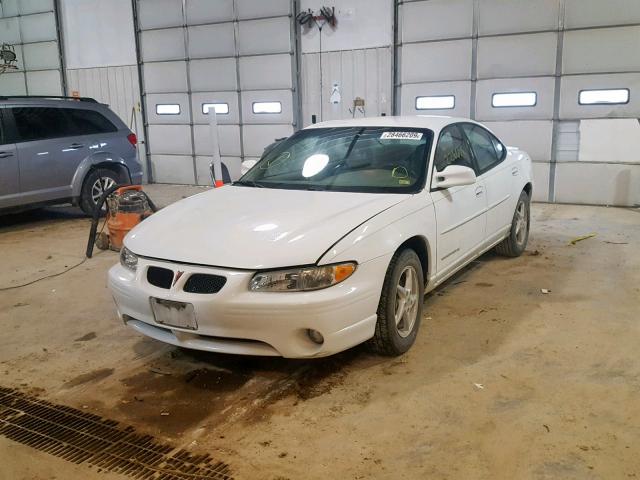 1G2WK52J21F168720 - 2001 PONTIAC GRAND PRIX WHITE photo 9