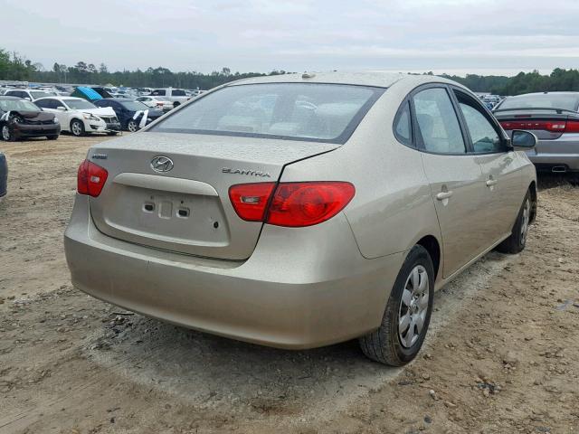 KMHDU46D88U515836 - 2008 HYUNDAI ELANTRA GLS  photo 4