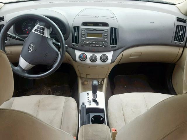 KMHDU46D88U515836 - 2008 HYUNDAI ELANTRA GLS  photo 9