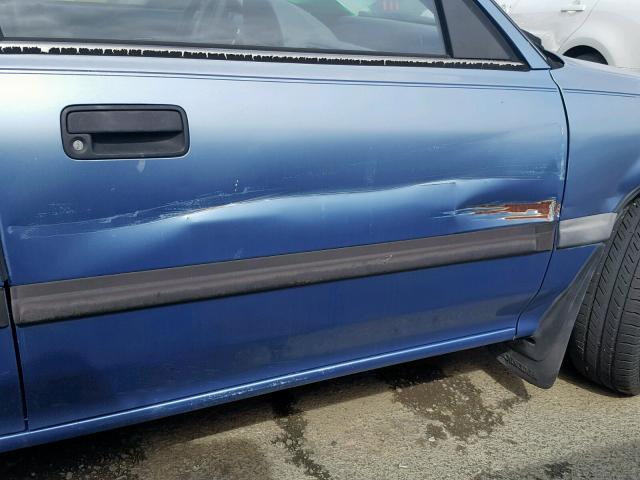 JHMED3645MS030089 - 1991 HONDA CIVIC DX BLUE photo 9