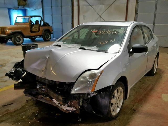 3N1AB61E58L644641 - 2008 NISSAN SENTRA 2.0 SILVER photo 2