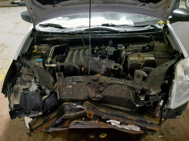 3N1AB61E58L644641 - 2008 NISSAN SENTRA 2.0 SILVER photo 7