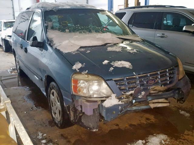 2FMZA51287BA24813 - 2007 FORD FREESTAR S BLUE photo 1