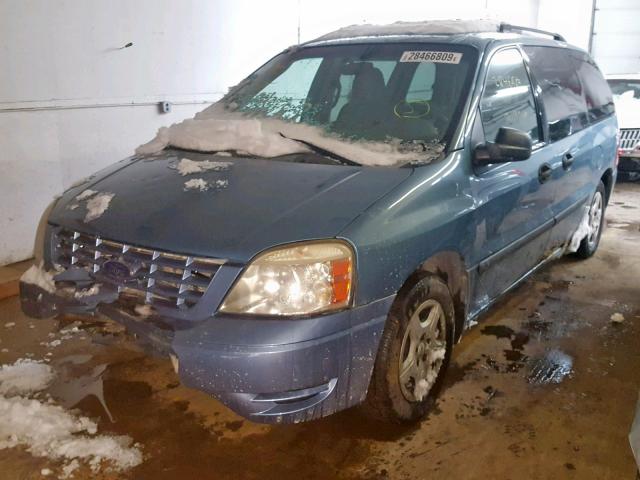 2FMZA51287BA24813 - 2007 FORD FREESTAR S BLUE photo 2