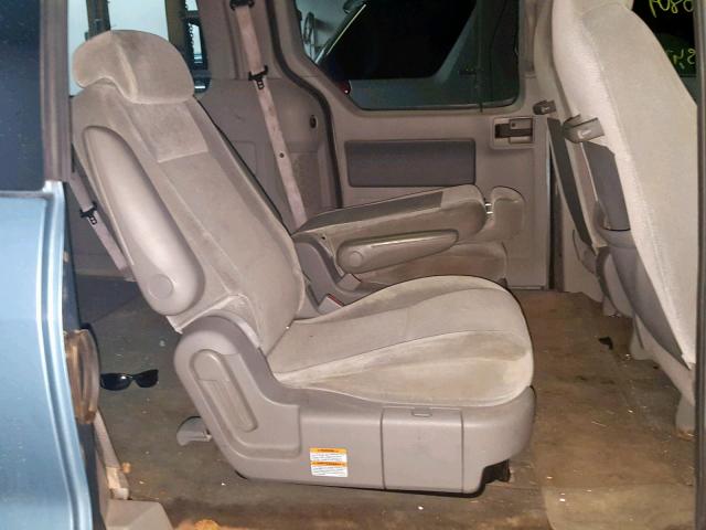 2FMZA51287BA24813 - 2007 FORD FREESTAR S BLUE photo 6