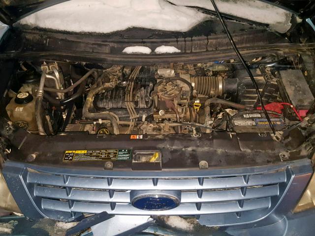 2FMZA51287BA24813 - 2007 FORD FREESTAR S BLUE photo 7