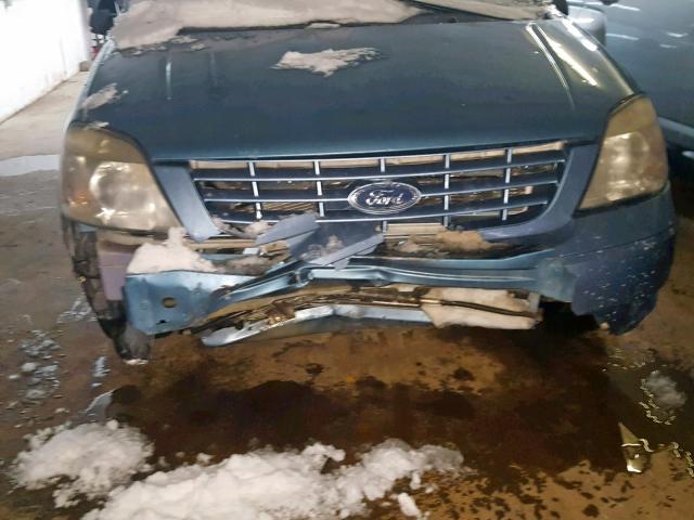 2FMZA51287BA24813 - 2007 FORD FREESTAR S BLUE photo 9