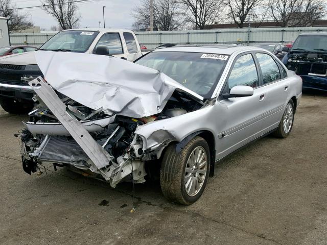 YV1TH592261440418 - 2006 VOLVO S80 2.5T SILVER photo 2