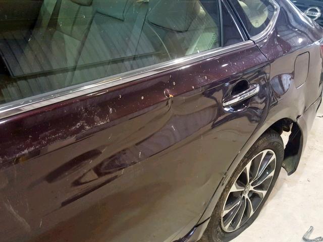 4T1BK1EB3GU211419 - 2016 TOYOTA AVALON XLE MAROON photo 9