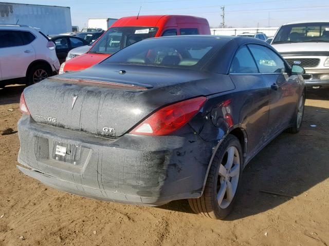 1G2ZH35NX74120532 - 2007 PONTIAC G6 GT BLACK photo 4