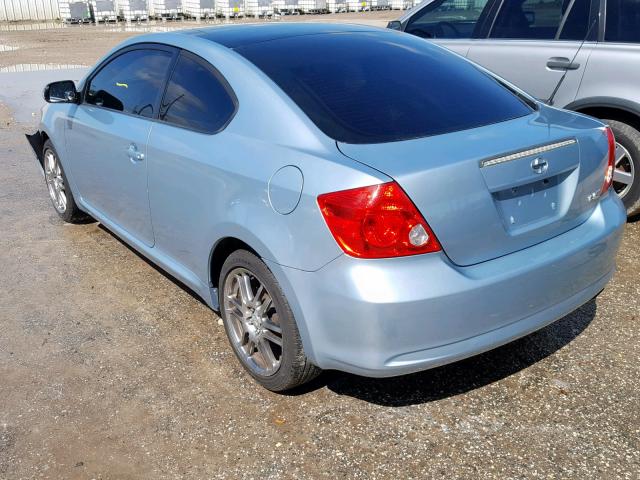 JTKDE177050032913 - 2005 TOYOTA SCION TC ლურჯი ფოტო 3