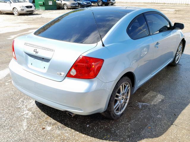 JTKDE177050032913 - 2005 TOYOTA SCION TC ლურჯი ფოტო 4