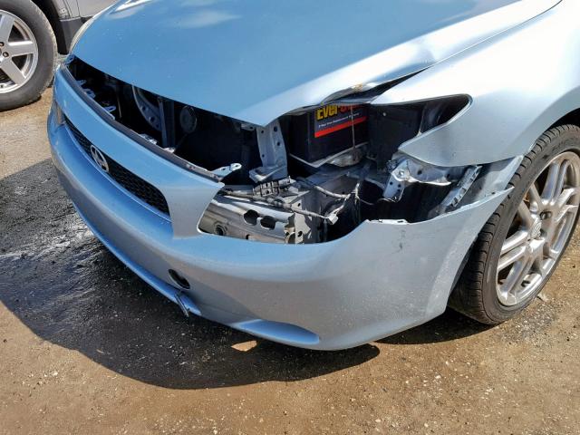 JTKDE177050032913 - 2005 TOYOTA SCION TC ლურჯი ფოტო 9