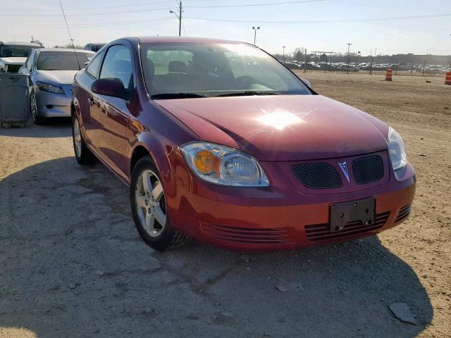 1G2AS18H697217379 - 2009 PONTIAC G5 MAROON photo 1