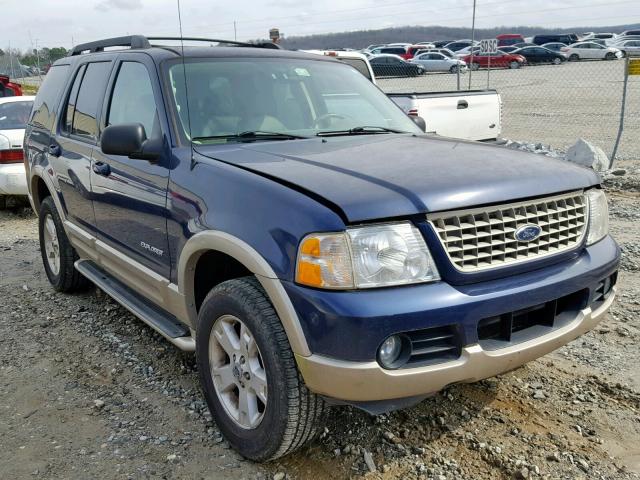 1FMDU74E45UA09560 - 2005 FORD EXPLORER E BLUE photo 1